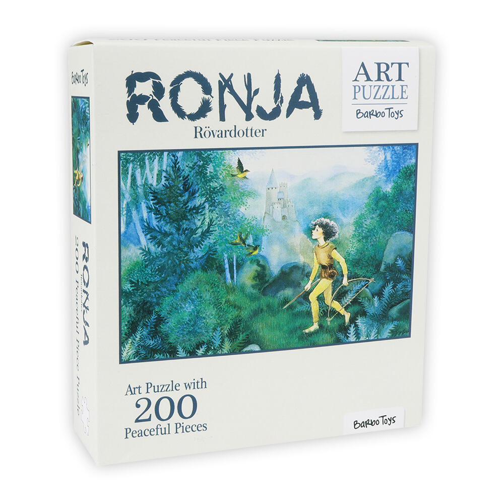 Astrid Lindgren - Ronja Røverdatter Puslespill 200 Brikker