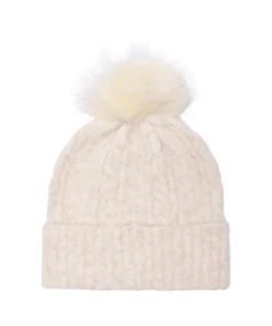 Alternative view of Kids Only Snow Life Cable Beanie Oatmeal/Melange