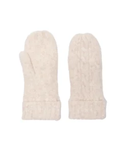 Kids Only Snow Life Cable Mitten Oatmeal/Melange