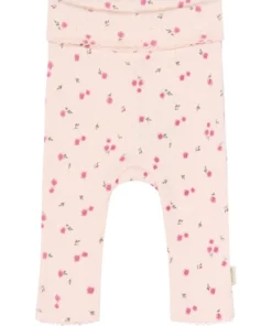 Petit Piao High Waist Leggings Pointelle Mauve Chalk/Rosehip