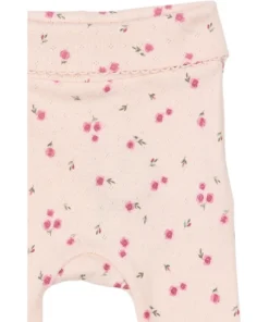 Alternative view of Petit Piao High Waist Leggings Pointelle Mauve Chalk/Rosehip