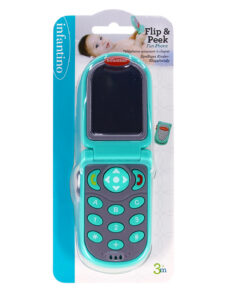 Telefon M/speil og lyd grønn