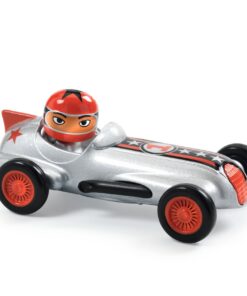 Bil i metall - Silver Super Speed