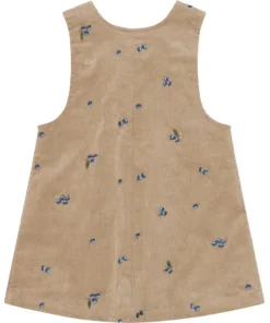 Alternative view of Petit Piao Gigi Cord Overalls Dress Blueberry