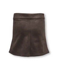 Alternative view of Kids Only Gnia Faux Suede Skirt Chocolate Torte